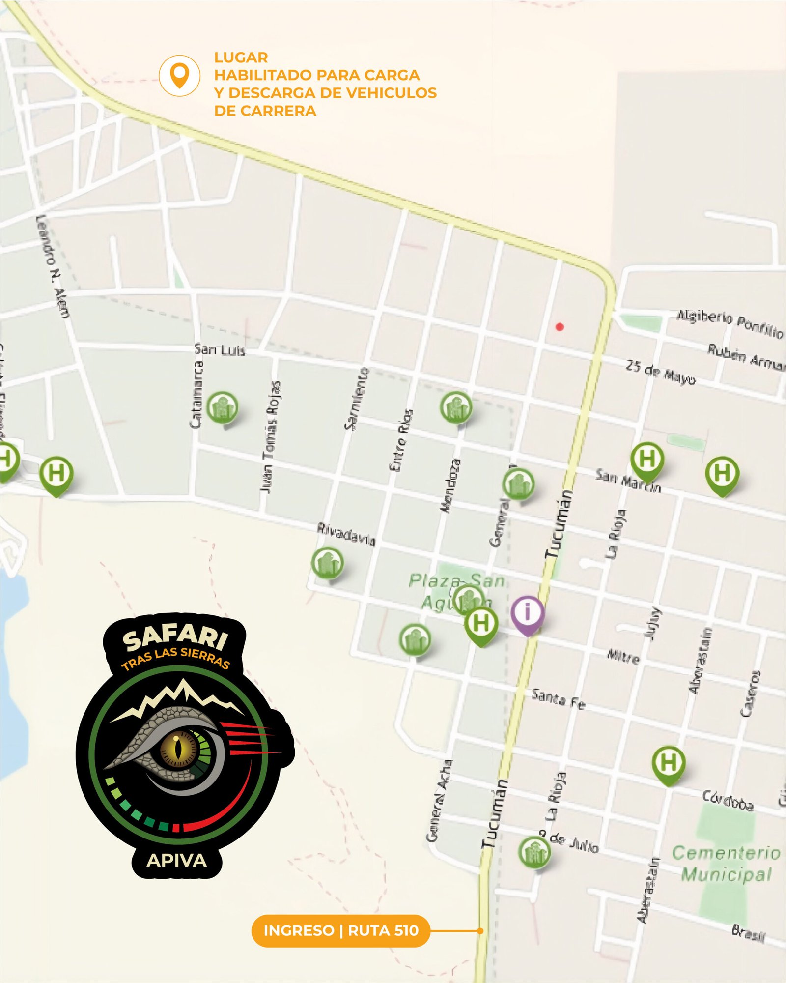 Zona de cargas y descargas